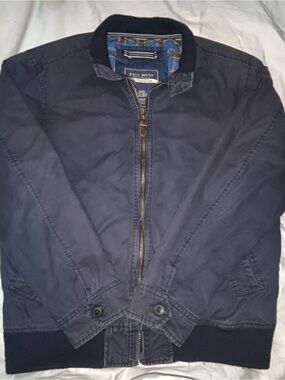 Men’s Workware Navy Zip front Jacket
